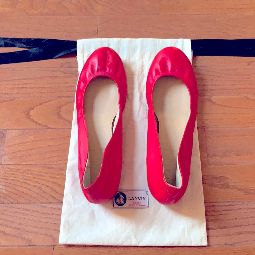 J. Crew leather flat Size 7.5